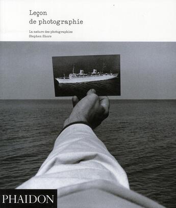 Couverture du livre « Leçon de photographie » de Stephen Shore aux éditions Phaidon