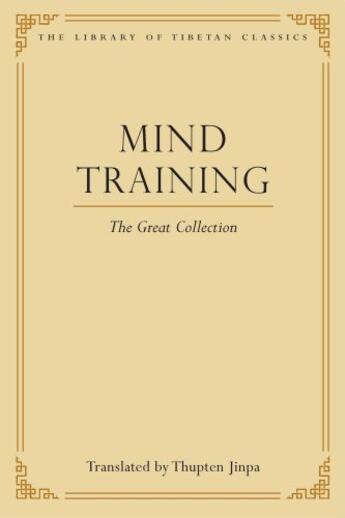 Couverture du livre « Mind Training » de Thupten Jinpa aux éditions Wisdom Publications