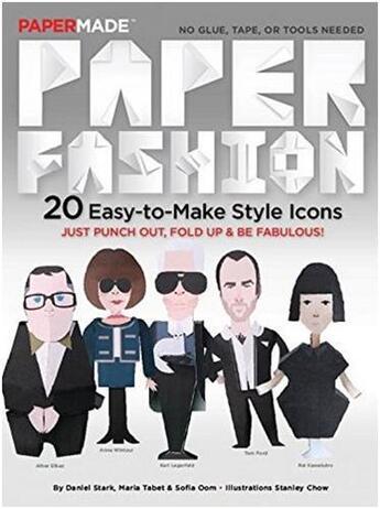 Couverture du livre « Paper fashion » de  aux éditions Powerhouse