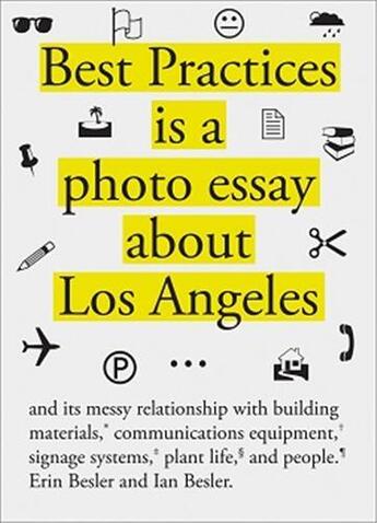 Couverture du livre « Best practices : a photo essay about los angeles » de  aux éditions Acc Art Books