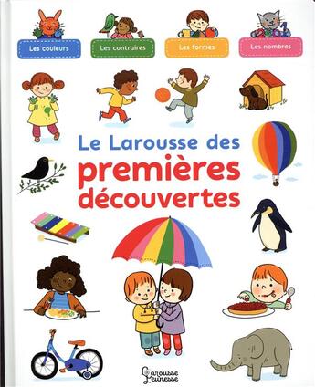 Couverture du livre « Le larousse des premieres decouvertes » de Besson/Cordier aux éditions Larousse