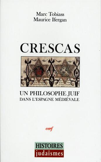 Couverture du livre « Crescas » de Tobiass Marc aux éditions Cerf