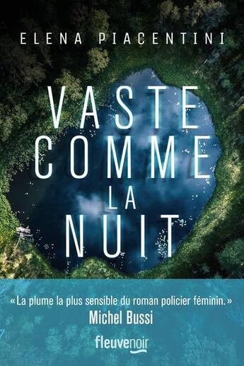 Couverture du livre « Vaste comme la nuit » de Elena Piacentini aux éditions Fleuve Editions