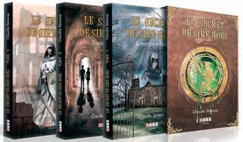 Couverture du livre « Le secret de sire Hoël ; coffret trilogie » de Claudie Sereuse aux éditions Neva