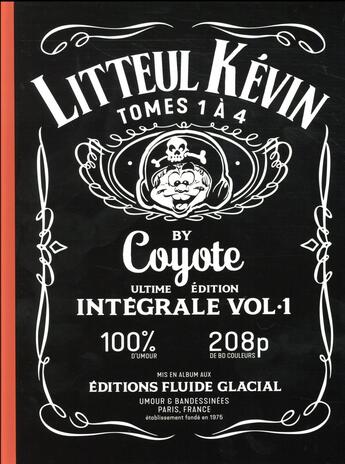 Couverture du livre « Litteul Kévin : Intégrale Tomes 1 à 4 » de Coyote aux éditions Fluide Glacial