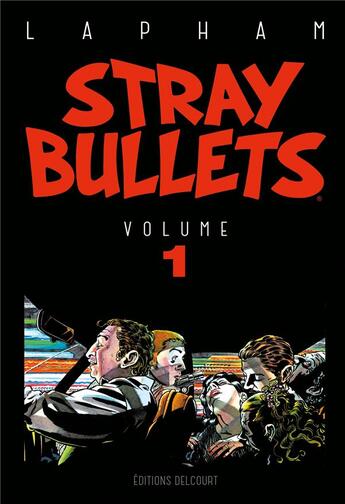 Couverture du livre « Stray bullets Tome 1 » de David Lapham aux éditions Delcourt