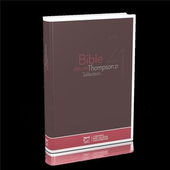 Couverture du livre « Bible d'étude Thompson ; 21 sélection » de  aux éditions Ste Biblique De Geneve