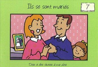 Couverture du livre « Ils se sont maries/7 - dieu a des choses a me dire » de  aux éditions Clc Editions