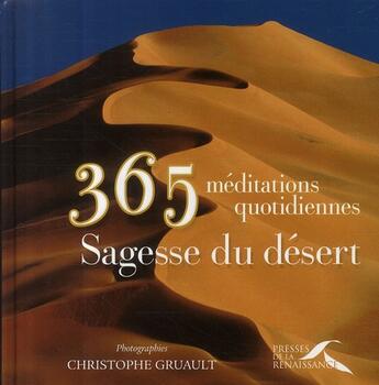 Couverture du livre « 365 méditations quotidiennes ; sagesse du désert » de  aux éditions Presses De La Renaissance