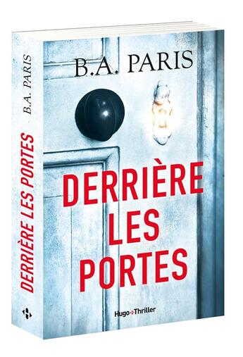 Couverture du livre « Derrière les portes » de B.A. Paris aux éditions Hugo Roman