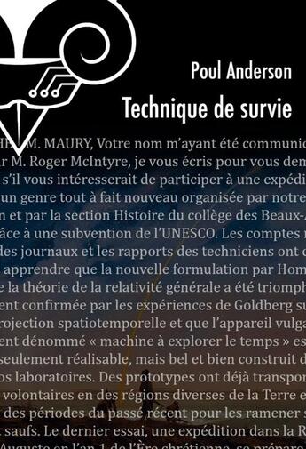 Couverture du livre « Technique de survie » de Poul Anderson aux éditions Le Belial