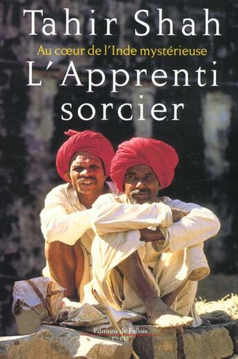 Couverture du livre « L'apprenti sorcier » de Shah-T aux éditions Fallois