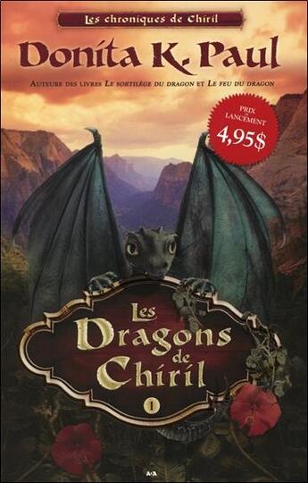 Couverture du livre « Les chroniques de Chiril t.1 ; les dragons de Chiril » de Donita K. Paul aux éditions Ada