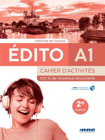 Couverture du livre « Edito a1 - 2e edition: cahier d'activites + didierfle.app santillana » de Amoravain/Blasco aux éditions Didier