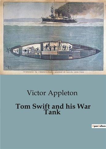 Couverture du livre « Tom Swift and his War Tank » de Victor Appleton aux éditions Culturea