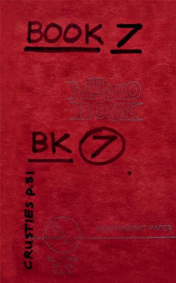 Couverture du livre « Lee lozano: private book 7 » de Lozano Lee aux éditions Karma