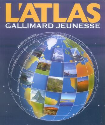 Couverture du livre « L'atlas Gallimard jeunesse » de Collectif Jeunesse aux éditions Gallimard-jeunesse