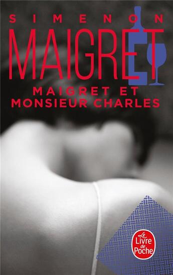 Couverture du livre « Maigret et monsieur charles » de Georges Simenon aux éditions Le Livre De Poche