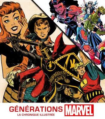 Couverture du livre « Générations Marvel » de  aux éditions Hors Collection