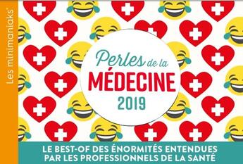 Couverture du livre « Perles de la médecine (édition 2019) » de  aux éditions Editions 365