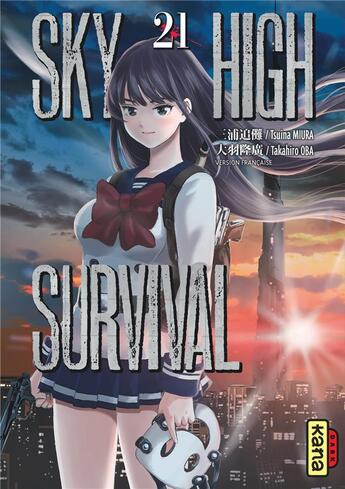 Couverture du livre « Sky-high survival Tome 21 » de Tsuina Miura et Takahiro Oba aux éditions Kana