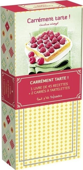 Couverture du livre « Carrément tarte ; coffret » de Wietzel Caroline aux éditions First