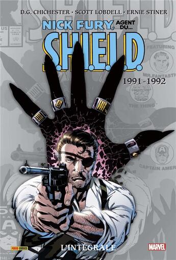 Couverture du livre « Nick Fury ; agent du S.H.I.E.L.D. : Intégrale vol.7 : 1991-1992 » de Scott Lobdell et Daniel G. Chichester et Ernie Stiner aux éditions Panini