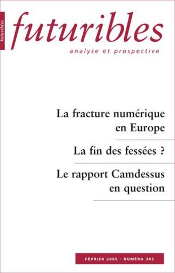 Couverture du livre « La fracture numérique en Europe » de Cohendet/Stojak aux éditions Futuribles