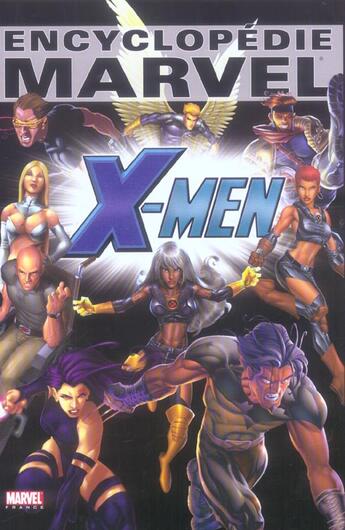 Couverture du livre « Encyclopedie marvel t.4 ; X-men » de  aux éditions Marvel France