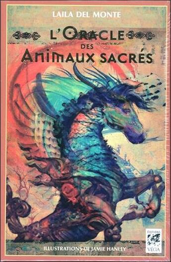 Couverture du livre « Oracle des animaux sacrés » de Laila Del Monte et Jamie Hanley aux éditions Vega