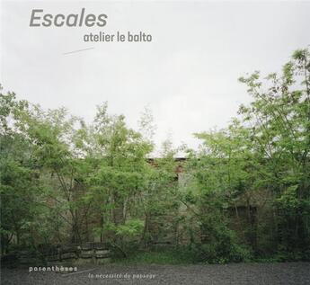 Couverture du livre « Escales ; atelier le balto » de Pouzol Marc aux éditions Parentheses