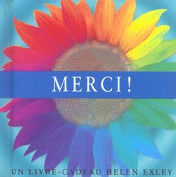 Couverture du livre « Merci » de Exley H aux éditions Exley