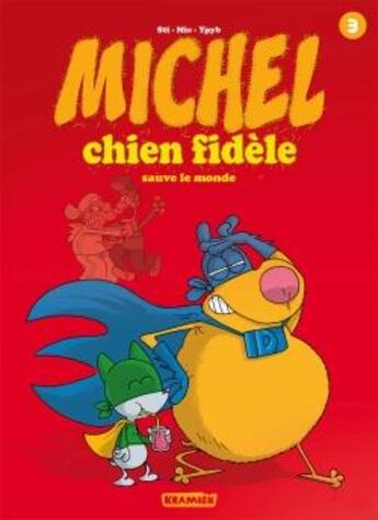 Couverture du livre « Michel, chien fidèle Tome 3 » de Sti et Mic aux éditions Paquet