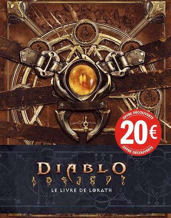 Couverture du livre « Diablo: Le livre de Lorath (Prix découverte) » de Matthew J. Kirby aux éditions Panini