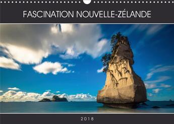 Couverture du livre « FASCINATION NOUVELLE-ZÉLANDE (Calendrier mural 2020 DIN A3 horizontal) ; Des photographies de l'autre bout du monde à vous couper le souffle. (Calendrier mensuel, 14 Pages ) » de Mario Pr8cht aux éditions Calvendo