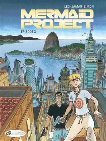 Couverture du livre « Mermaid project t.3 » de Leo et Corine Jamar et Fred Simon aux éditions Cinebook