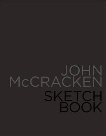 Couverture du livre « John mccracken: sketchbook » de  aux éditions Radius Books