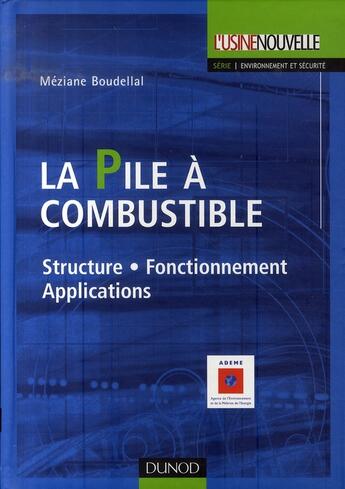 Couverture du livre « La pile à combustible » de Meziane Boudellal aux éditions Dunod