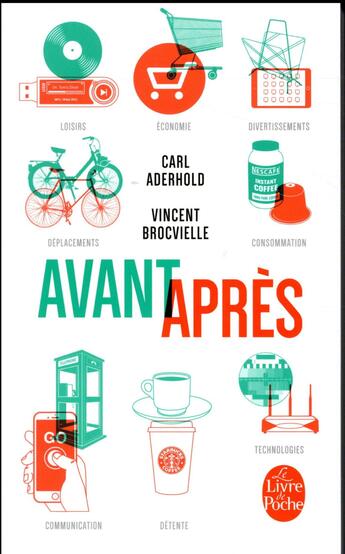 Couverture du livre « Avant, après » de Carl Aderhold et Vincent Brocvielle aux éditions Le Livre De Poche