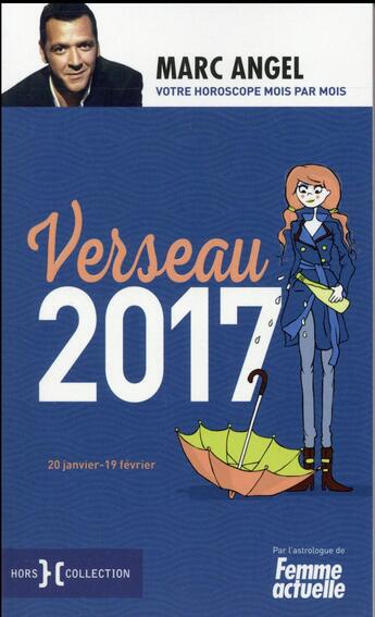 Couverture du livre « Verseau (édition 2017) » de Marc Angel aux éditions Hors Collection