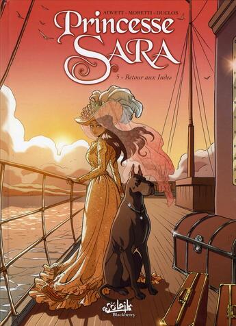 Couverture du livre « Princesse Sara Tome 5 : retour aux Indes » de Nora Moretti et Audrey Alwett aux éditions Soleil