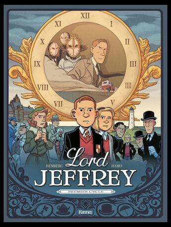 Couverture du livre « Lord Jeffrey : coffret Tomes 1 à 3 » de Hamo et Joel Hemberg aux éditions Les 3 As