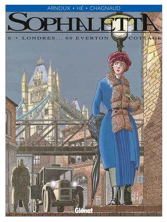 Couverture du livre « Sophaletta Tome 6 ; Londres... 69 Everton cottage » de Erik Arnoux et Dominique He aux éditions Glenat