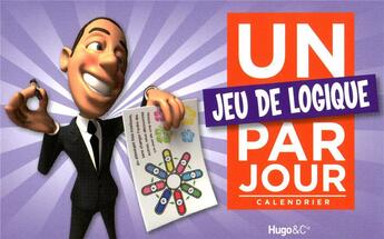 Couverture du livre « Un jeu de logique par jour » de  aux éditions Hugo Image