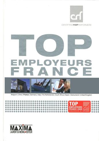 Couverture du livre « Top employeurs france 2009 crf/abandon » de  aux éditions Maxima