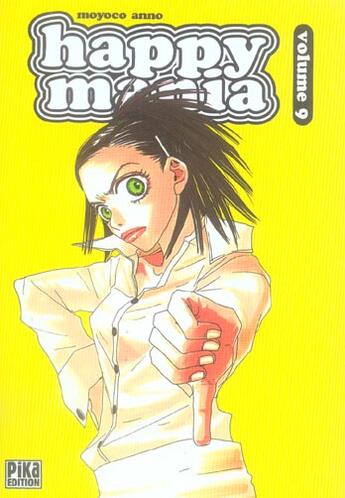 Couverture du livre « Happy mania Tome 9 » de Moyoco Anno aux éditions Pika