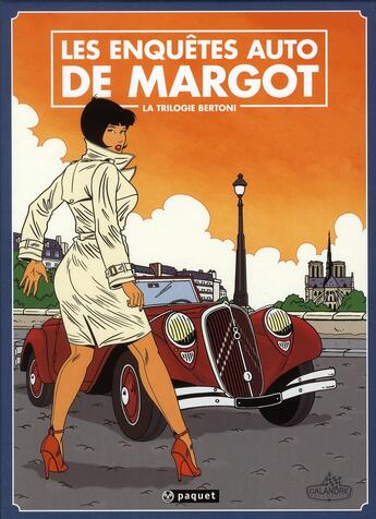 Couverture du livre « Les enquêtes auto de Margot Tome 3 : 2CV pour une égérie » de Emilio Van Der Zuiden et Olivier Marin et Damien Callixte aux éditions Paquet