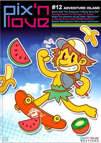 Couverture du livre « Pix'n love t.12.; adventure island » de  aux éditions Pix'n Love