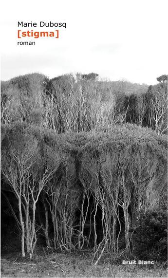 Couverture du livre « Stigma » de Marie Dubosq aux éditions Bruit Blanc