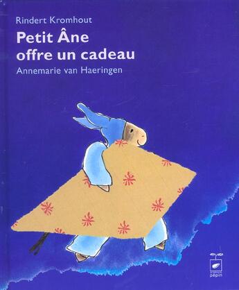 Couverture du livre « Petit ane offre un cadeau » de Kromhout aux éditions Mijade